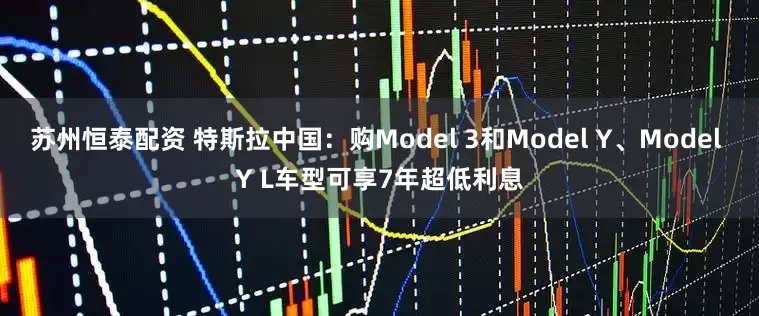 苏州恒泰配资 特斯拉中国：购Model 3和Model Y、Model Y L车型可享7年超低利息